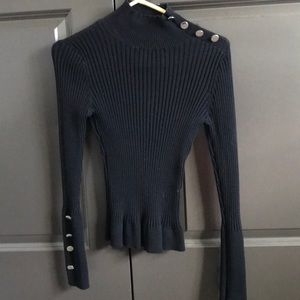 I-N-C black long sleeve